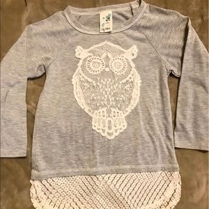 Lily Bleu Girls 3/4” sleeve top